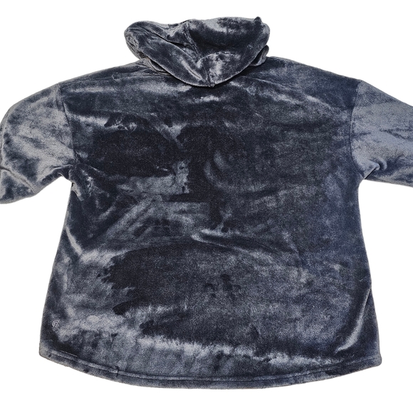 Champion Velour Fuzzy Sweatshirt Pullover Hoodie Size XL - Picture 5 of 10